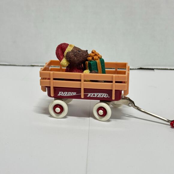 Radio Flyer Christmas Collection Classic Wagon Tree Ornament 1998 Collection - Picture 1 of 8